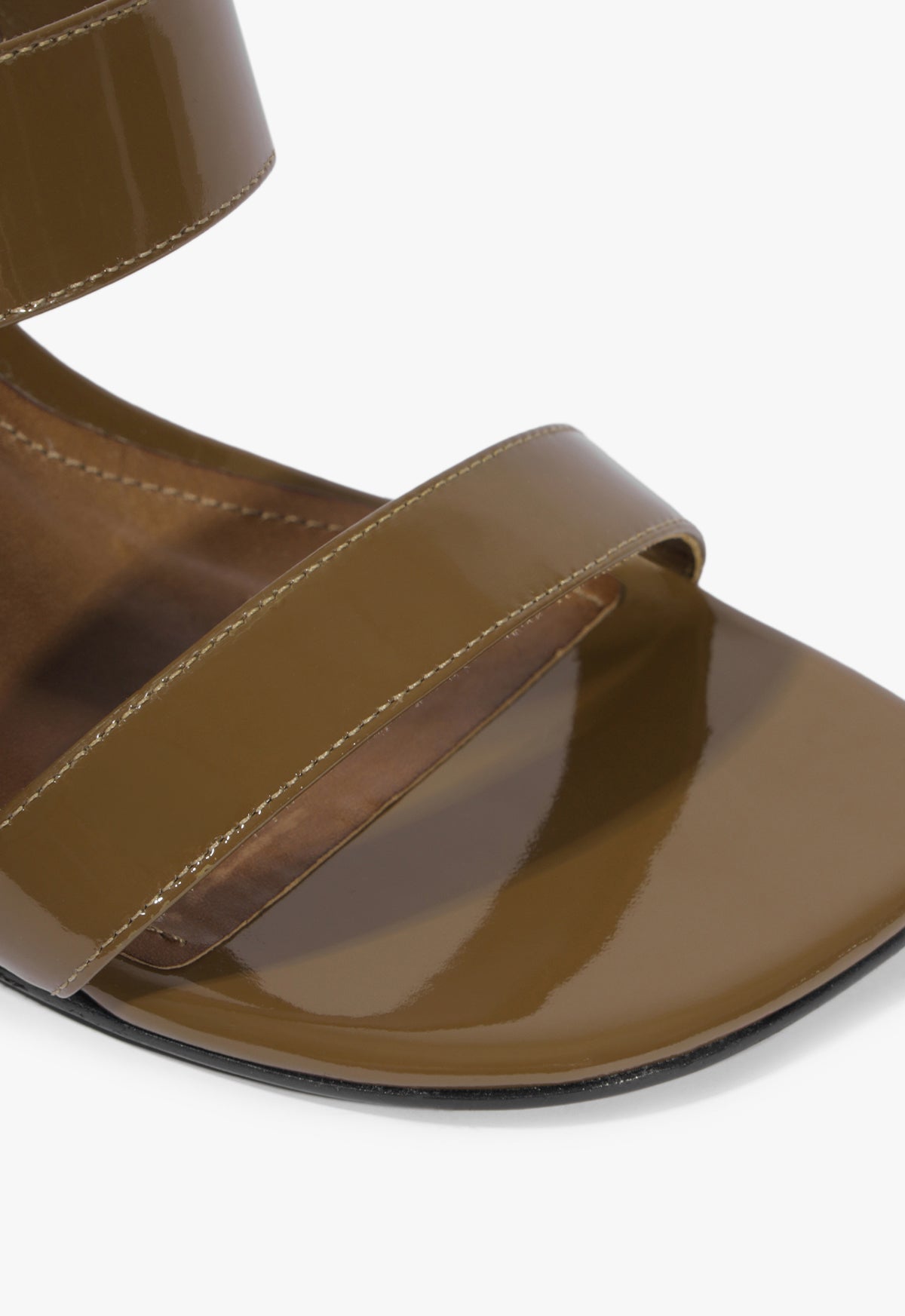 Siena Mule Patent Leather Sandal - Schutz Shoes