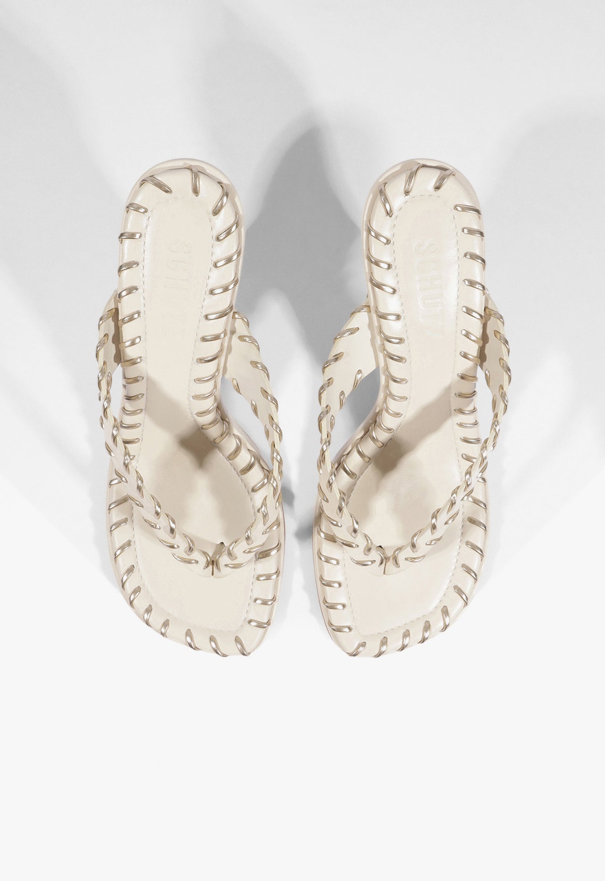 Maya Sewing Leather Sandal - Schutz Shoes