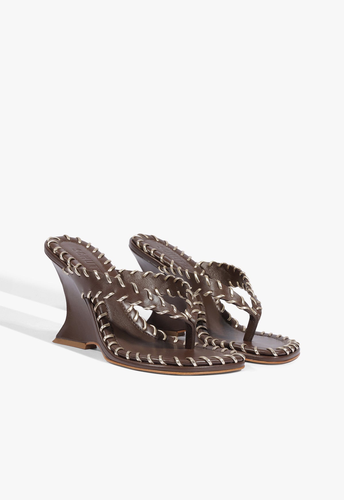 Maya Sewing Leather Sandal - Schutz Shoes