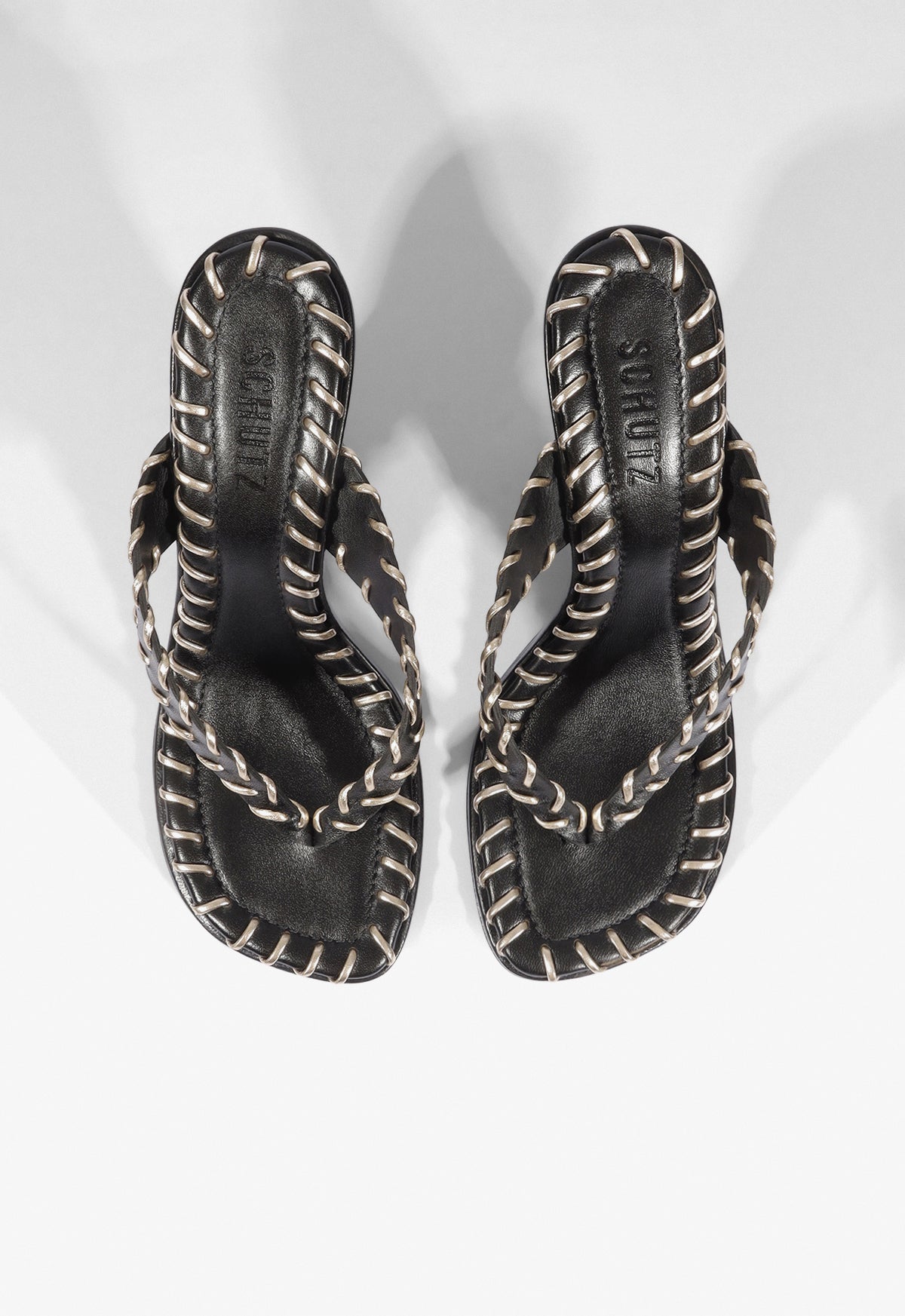 Maya Sewing Leather Sandal - Schutz Shoes