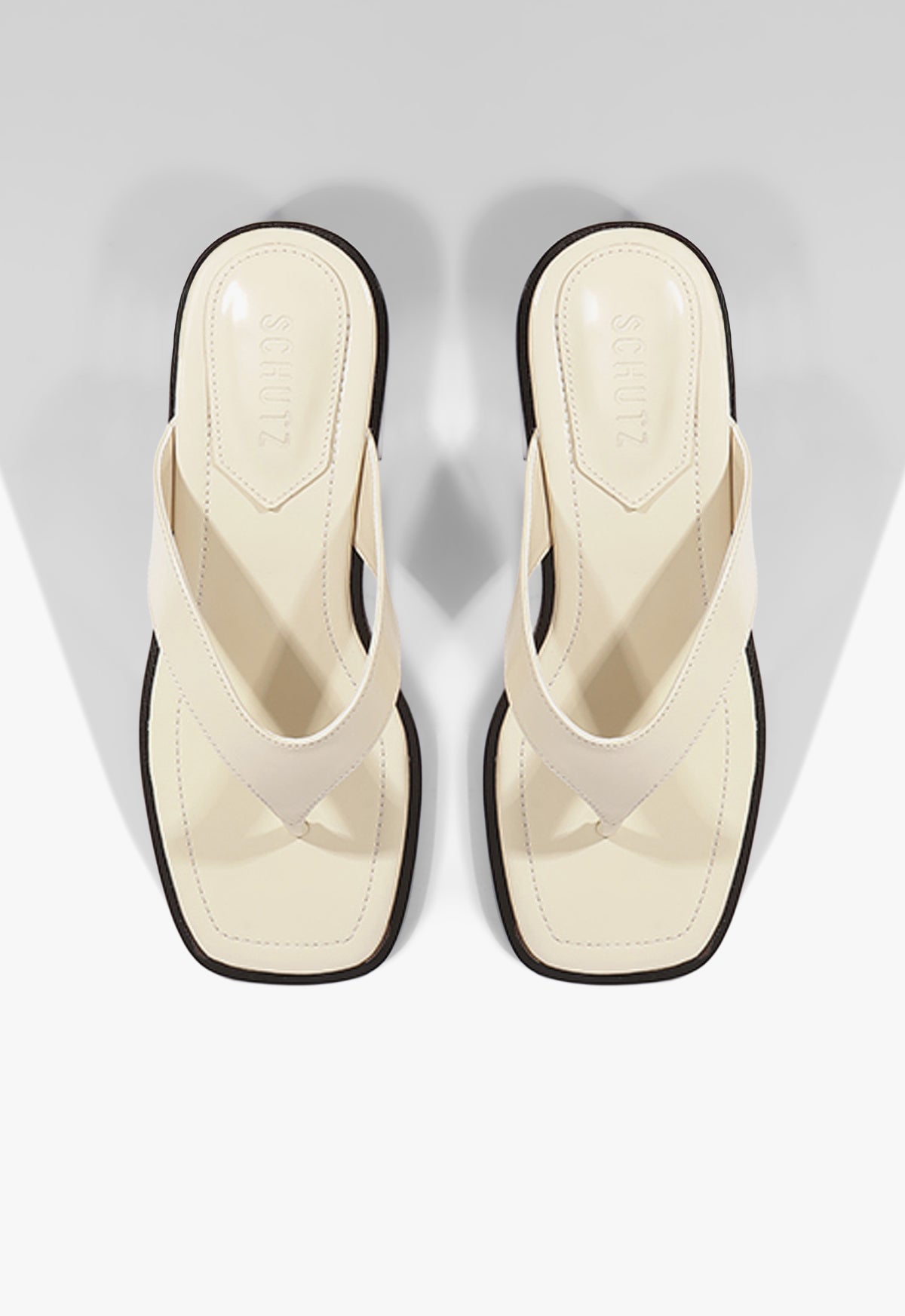 Arya Mid Leather Sandal - Schutz Shoes