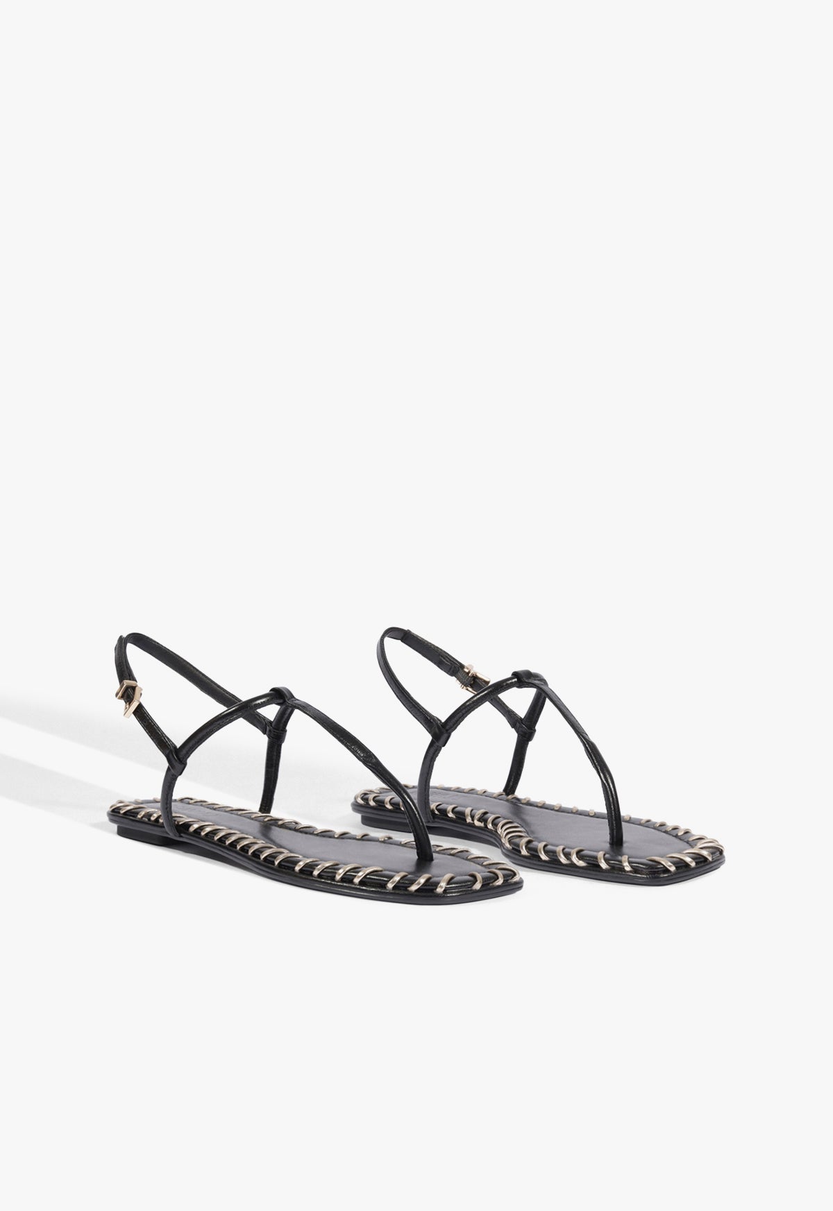 Elsha Sewing Leather Sandal - Schutz Shoes