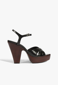 Go to related product Keefa Wood Platform Leather Sandal