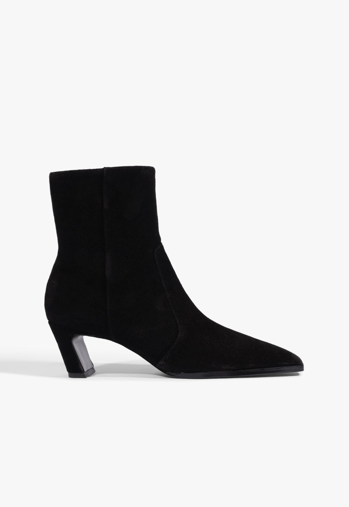 Delila Suede Bootie 5 Black Suede - Schutz Shoes
