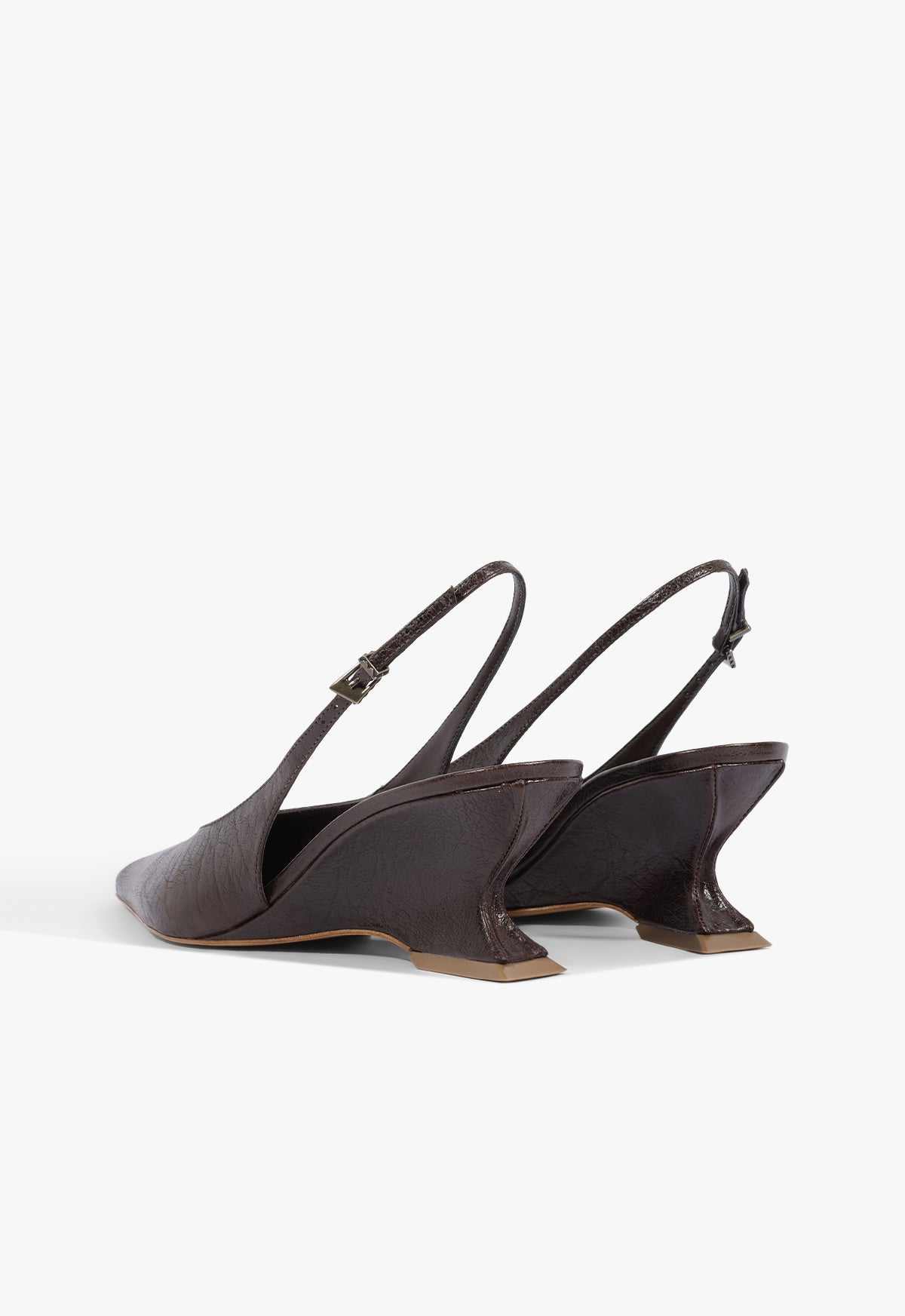Siena Mid Buckle Leather Pump - Schutz Shoes