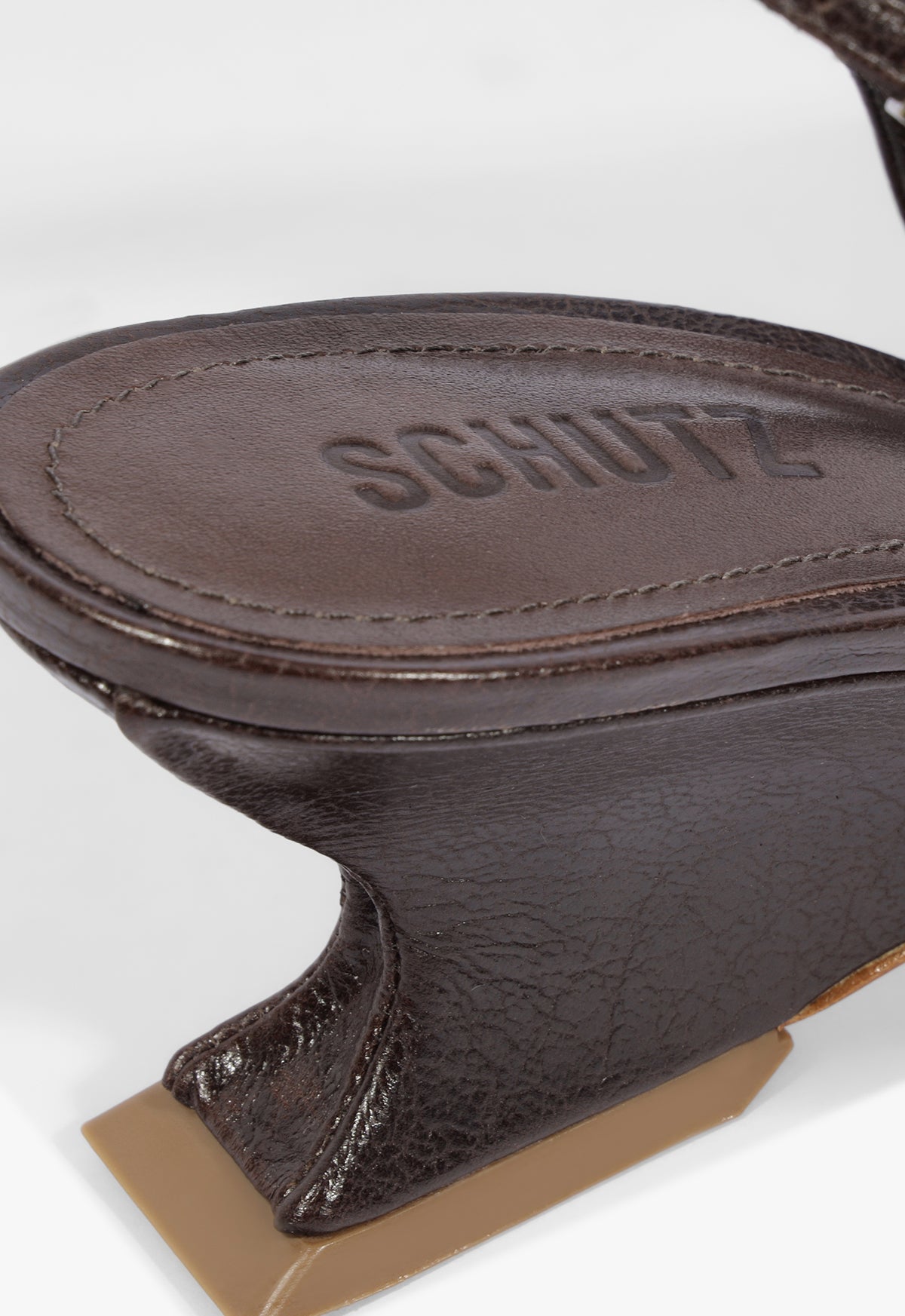 Siena Mid Buckle Leather Pump - Schutz Shoes
