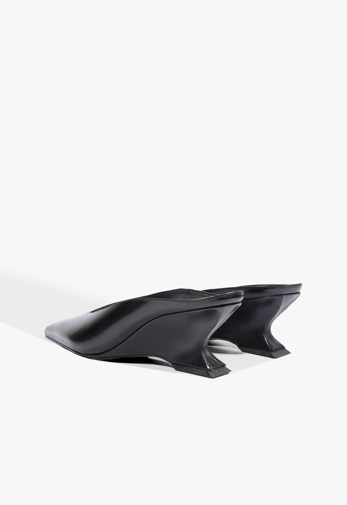 Siena Mid Mule Leather Pump - Schutz Shoes