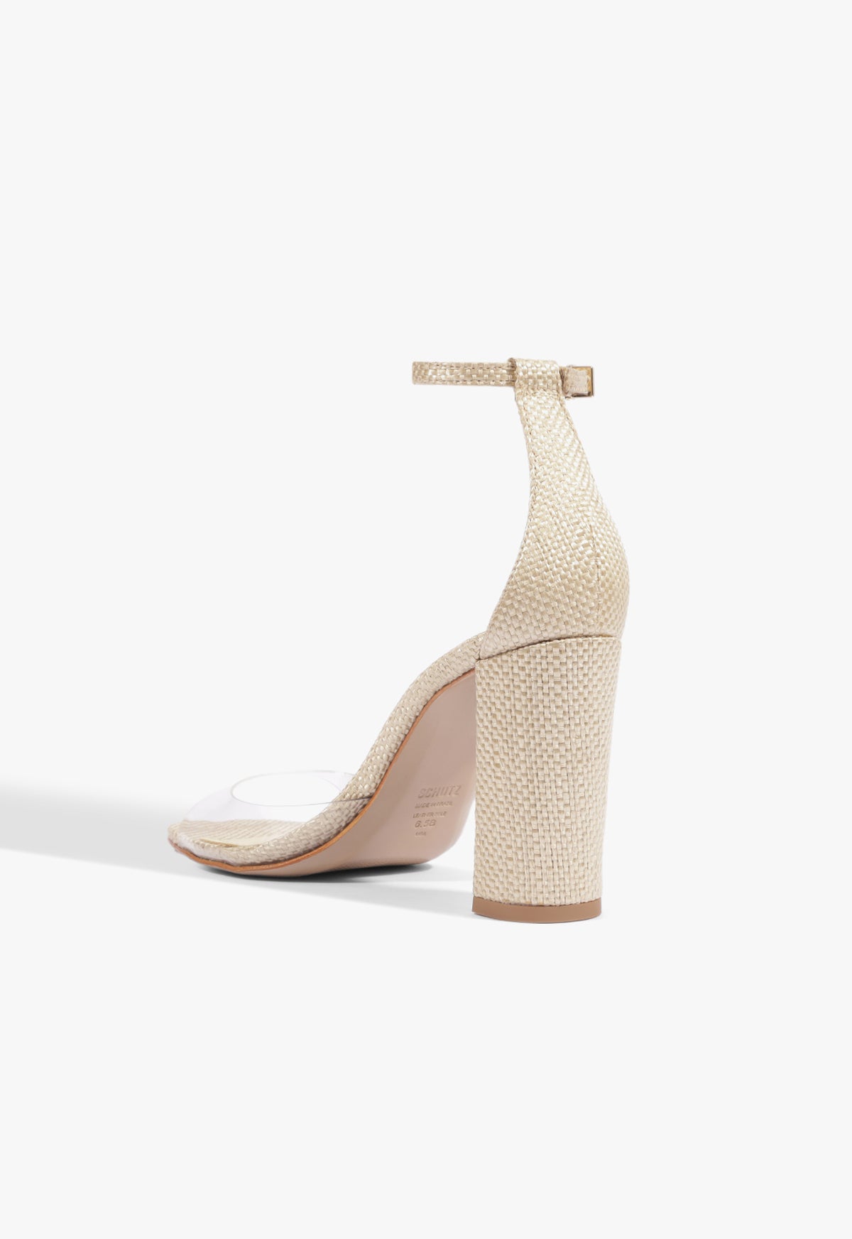 Scarlett Block Vinyl Sandal - Schutz Shoes