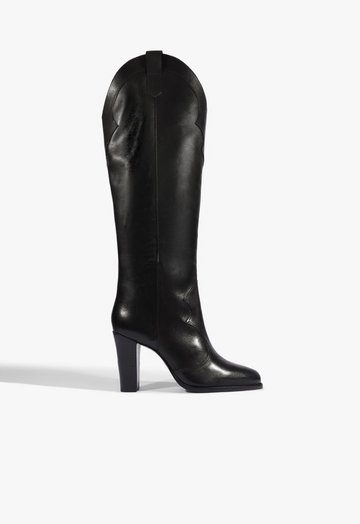 Miller Up Leather Boot 5 Black Leather - Schutz Shoes