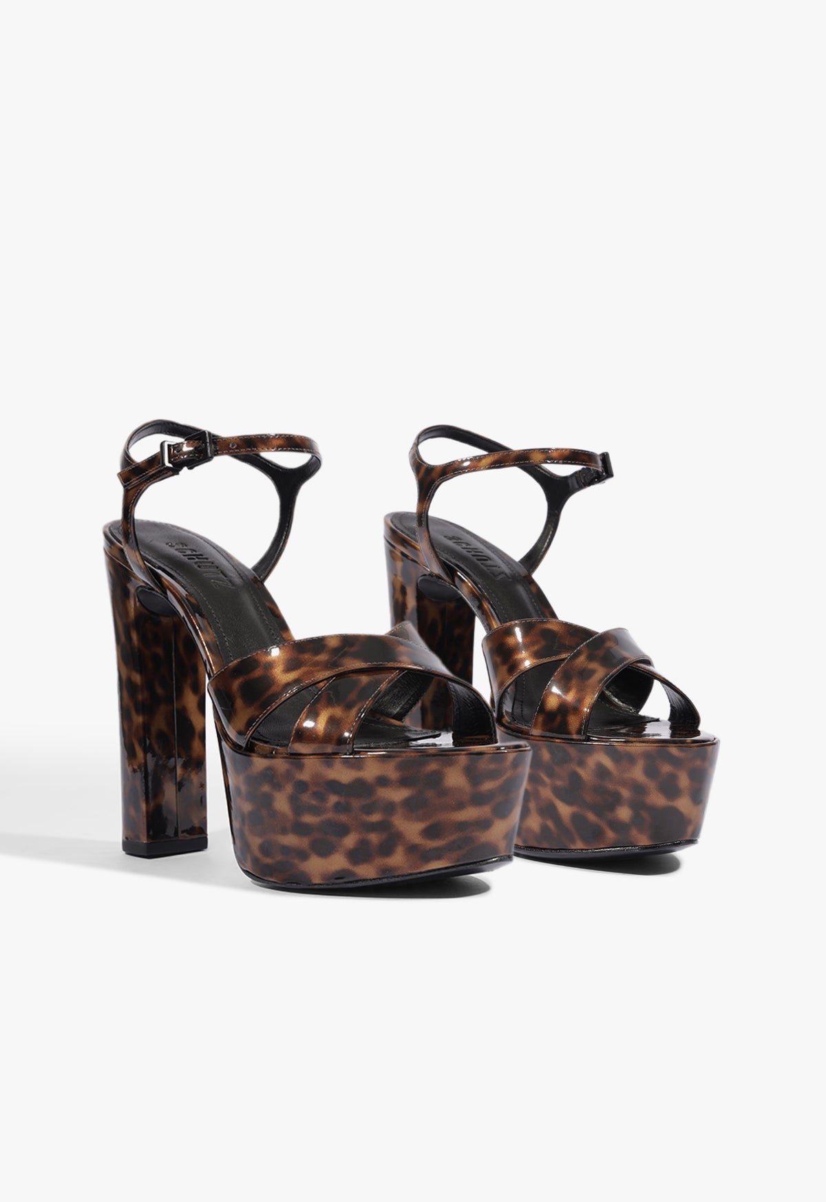 Kiona Patent Platform Sandal - Schutz Shoes