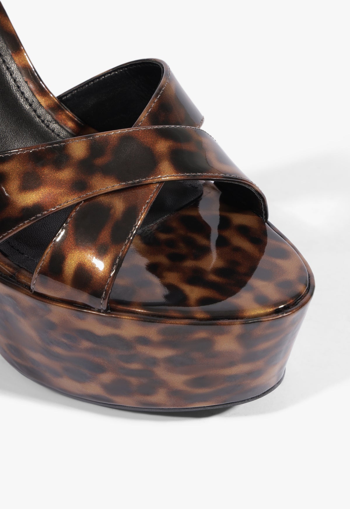 Kiona Patent Platform Sandal - Schutz Shoes