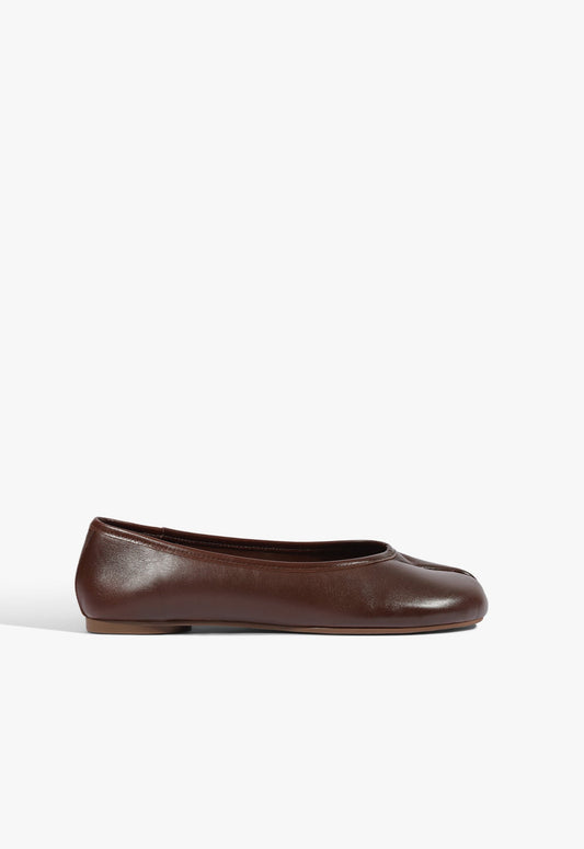 Yumi Flat 5 Warm Toffee Leather - Schutz Shoes
