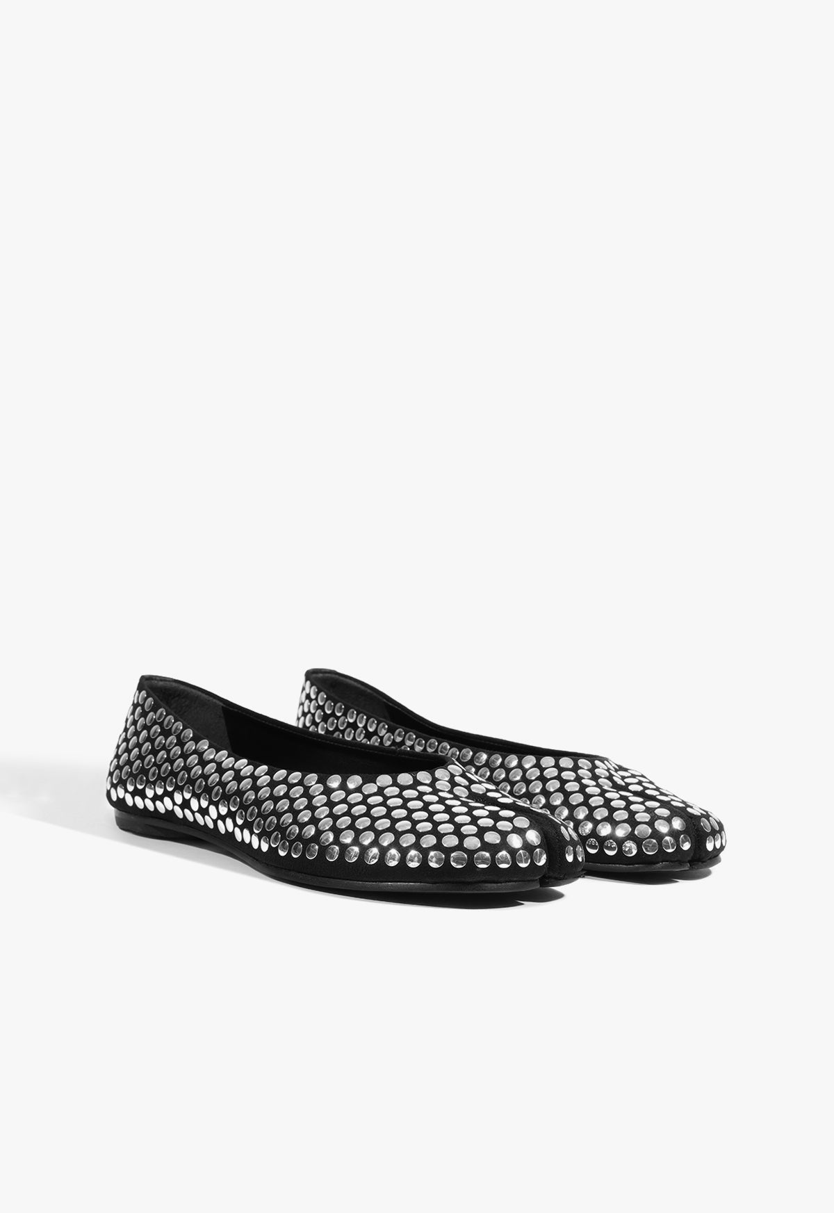 Yumi Studs Nubuck Flat - Schutz Shoes