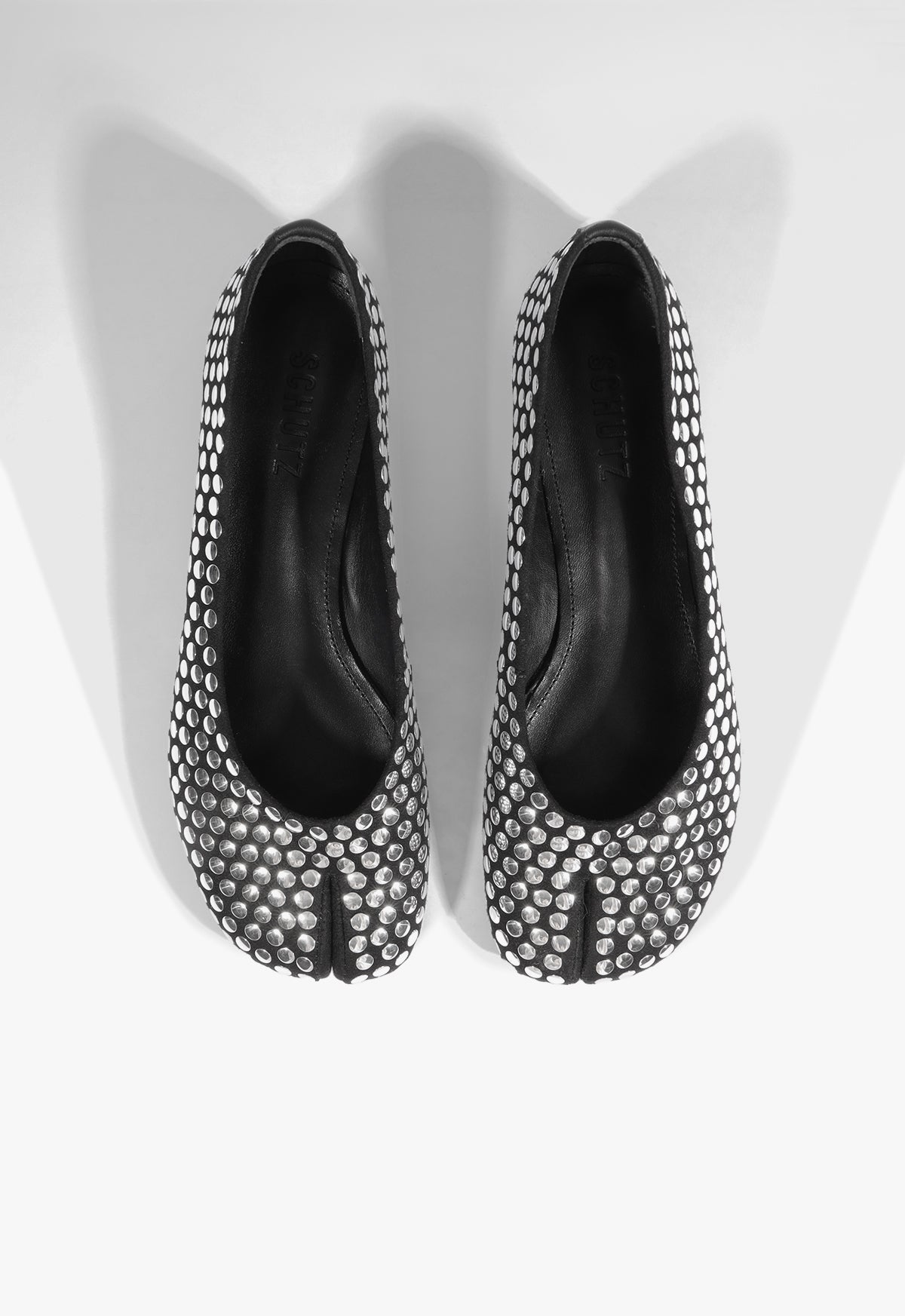 Yumi Studs Nubuck Flat - Schutz Shoes