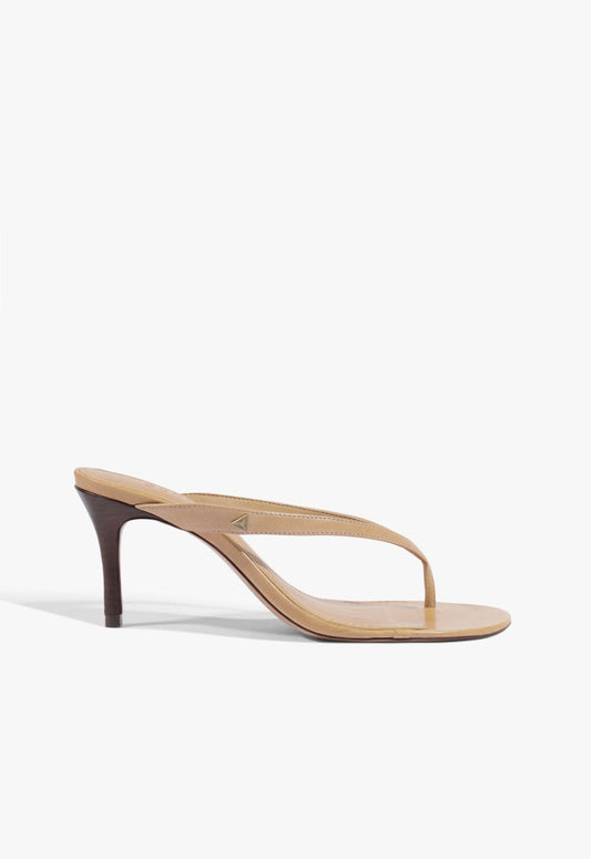 Riley Leather Sandal 5 Light Brown Leather - Schutz Shoes