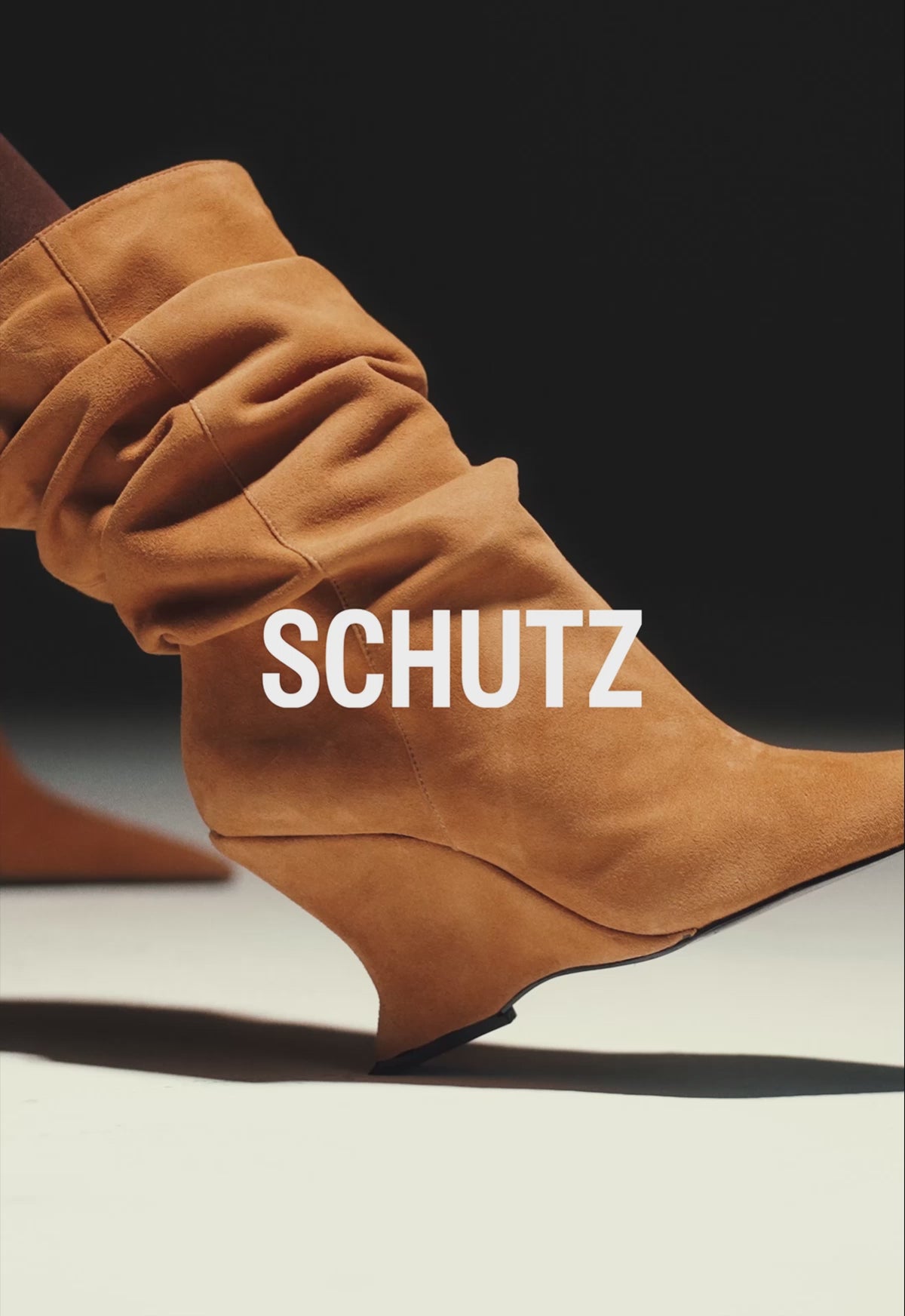 Siena Slouch Suede Bootie Winter 25 - Schutz Shoes