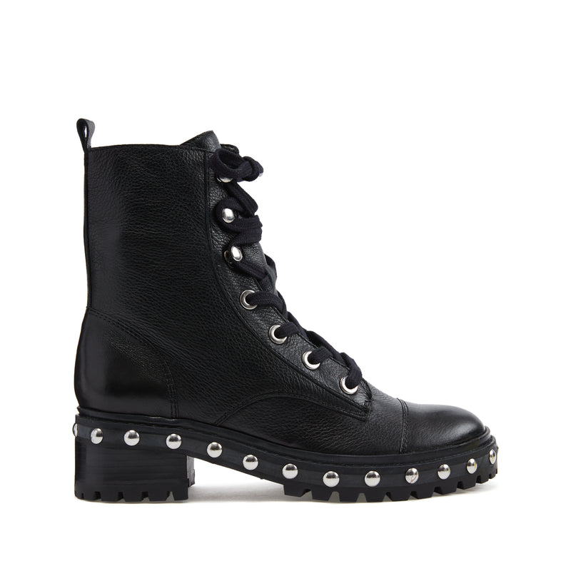 Andrea Bootie Booties Bets-CO 5 Black Leather - Schutz Shoes