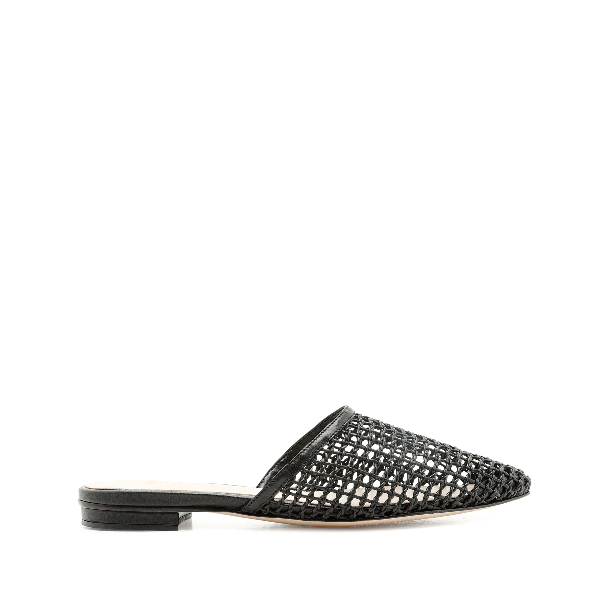 Cilene Leather Mule 5 Black Leather - Schutz Shoes