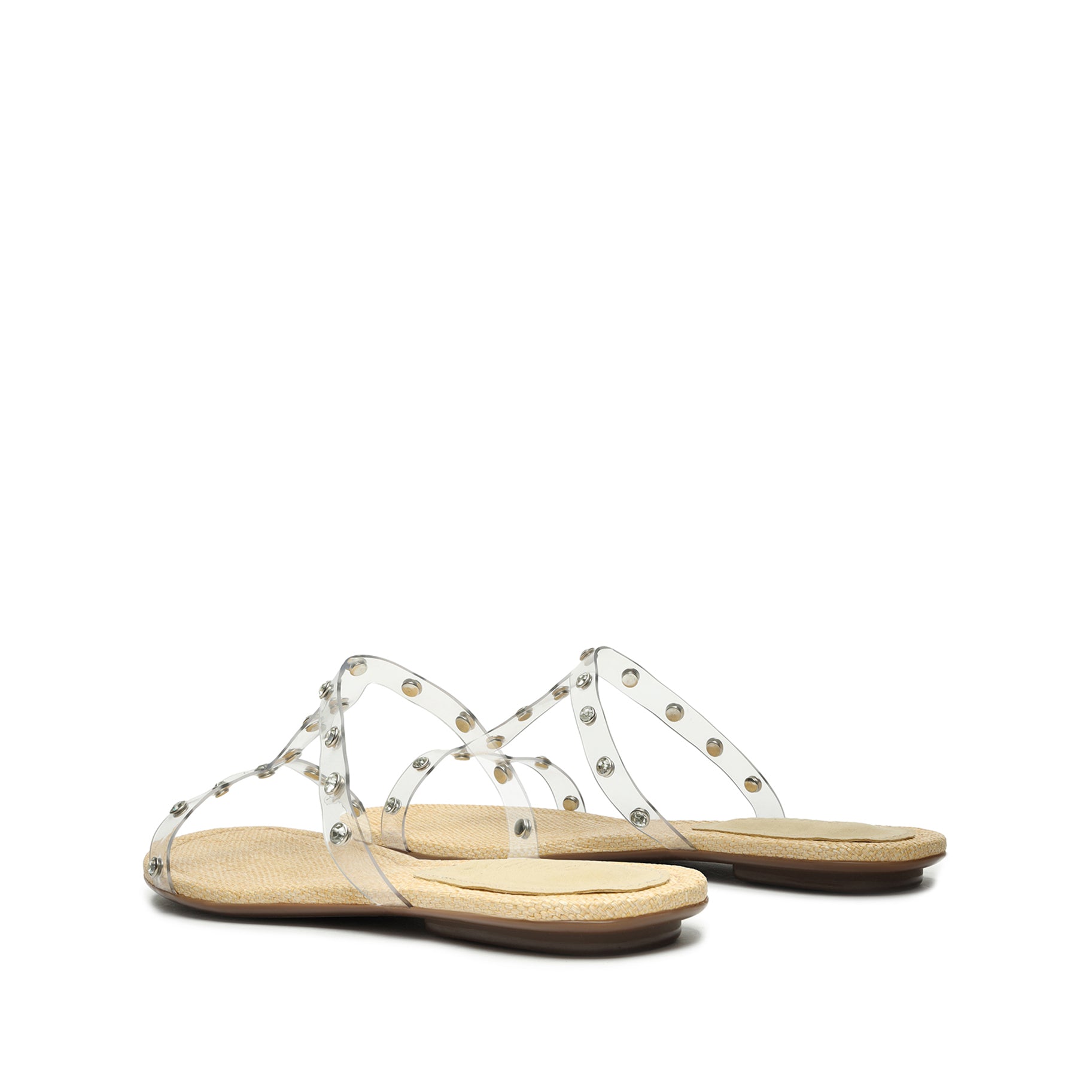 Loretta Vinyl Sandal Flats CO    - Schutz Shoes