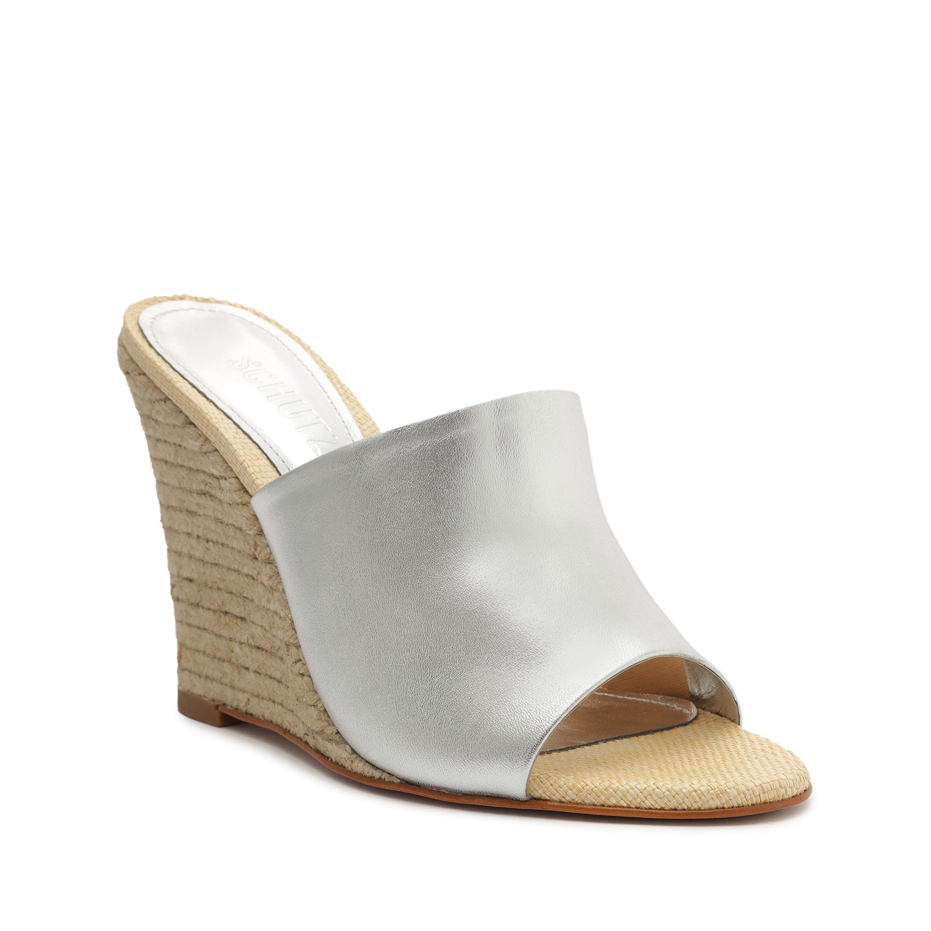 Lucy Weekend Metallic Leather Sandal Sandals OLD    - Schutz Shoes