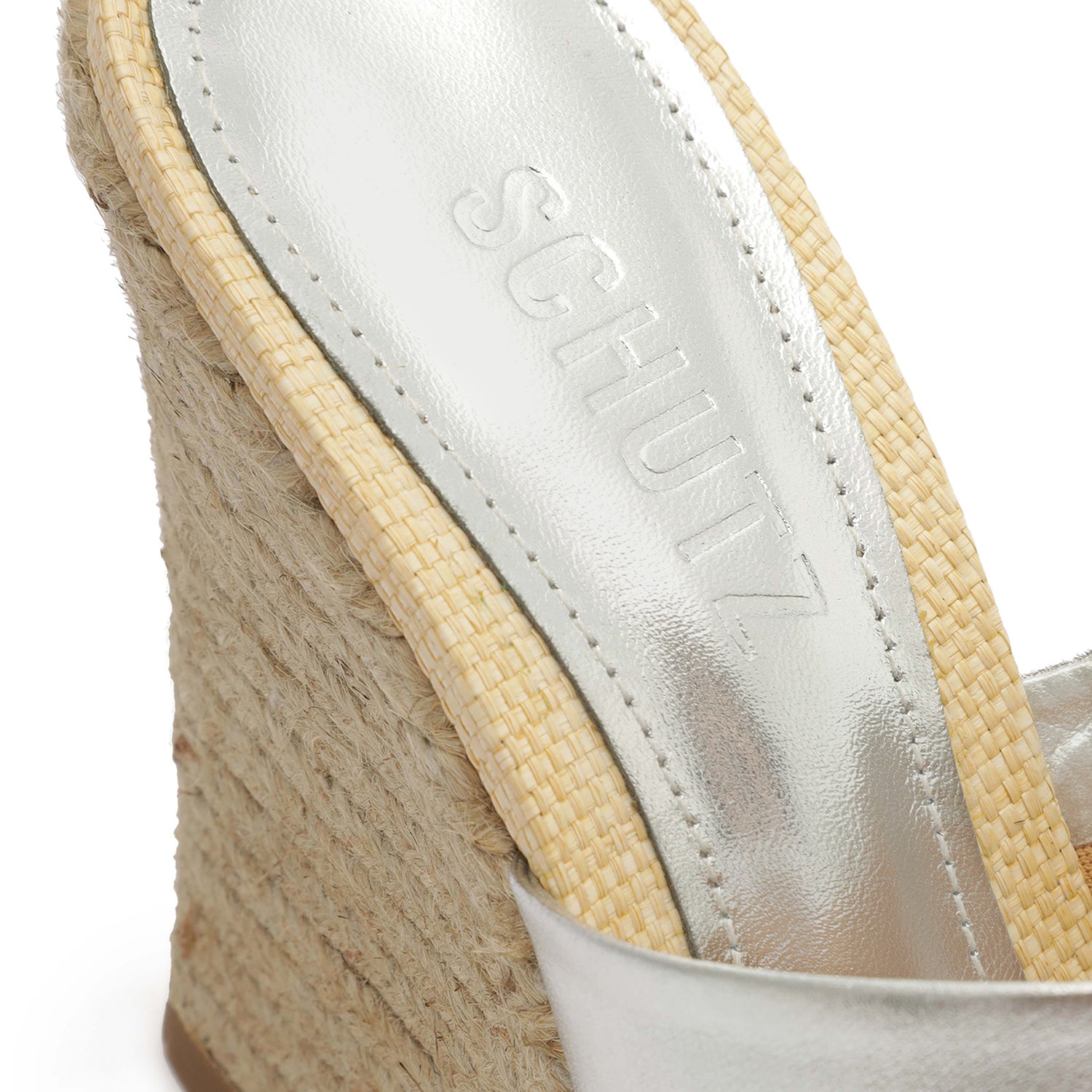 Lucy Weekend Metallic Leather Sandal Sandals Spring 23    - Schutz Shoes