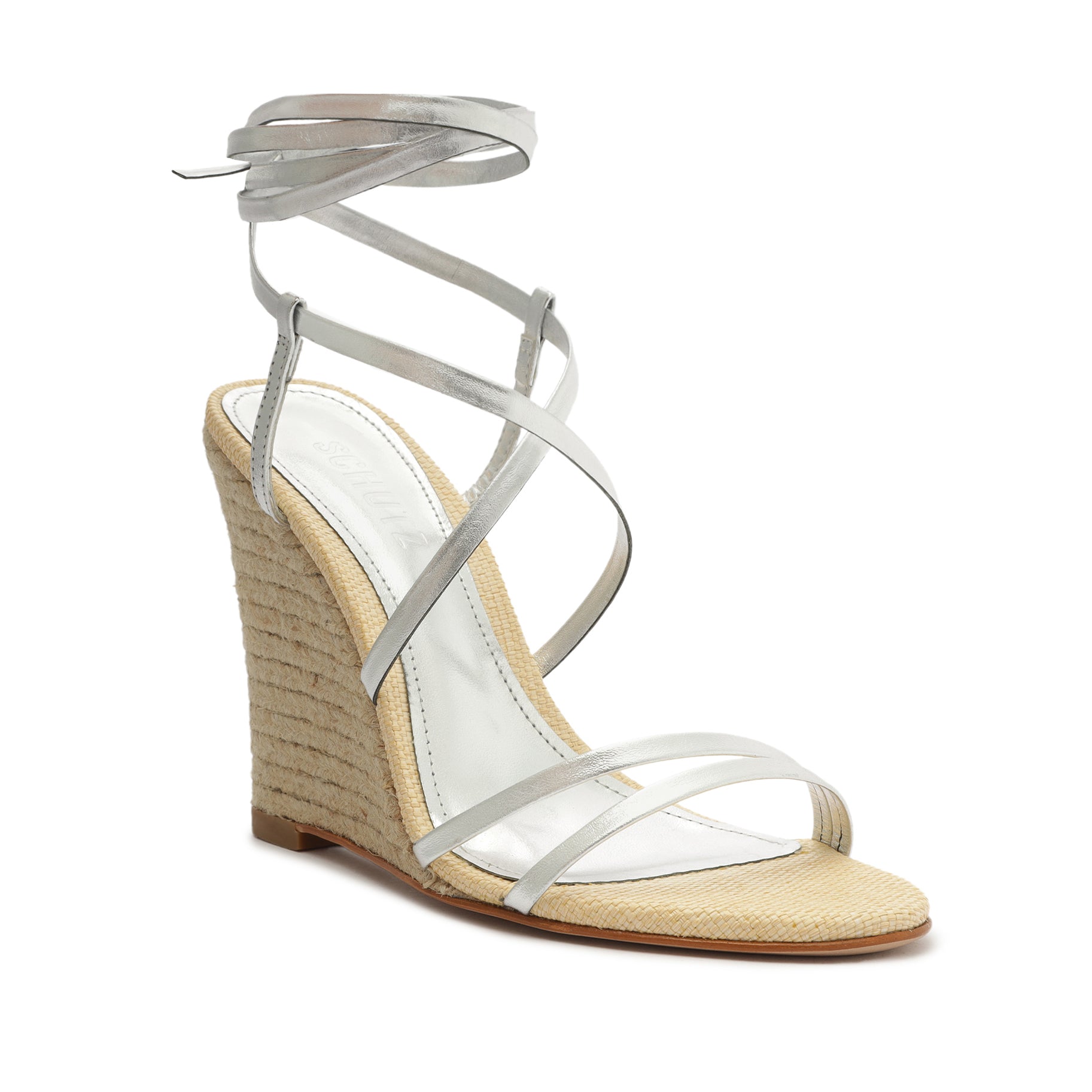 Deonne Metallic Leather Sandal OLD - Schutz Shoes