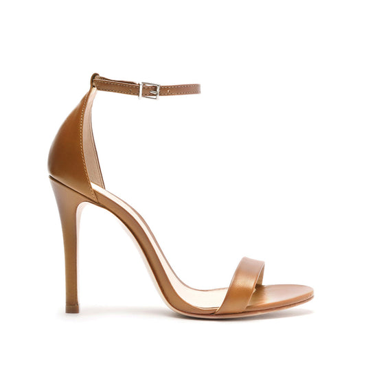 Cadey-Lee Leather Sandal Sandals Bets-CO 5 Wood Leather - Schutz Shoes