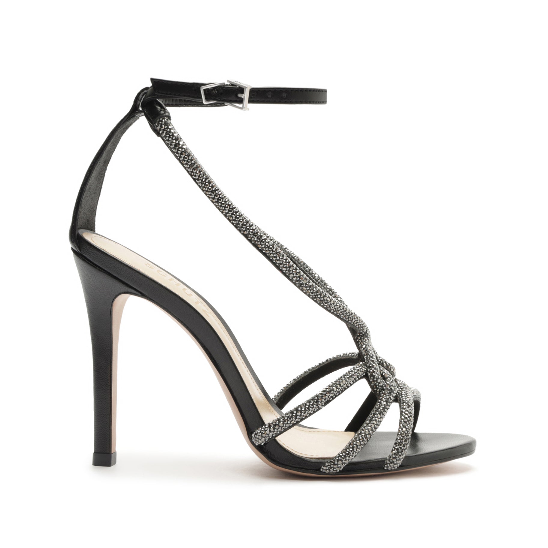 Joane Nappa Leather Sandal Sandals OLD 5 Black Nappa Leather - Schutz Shoes