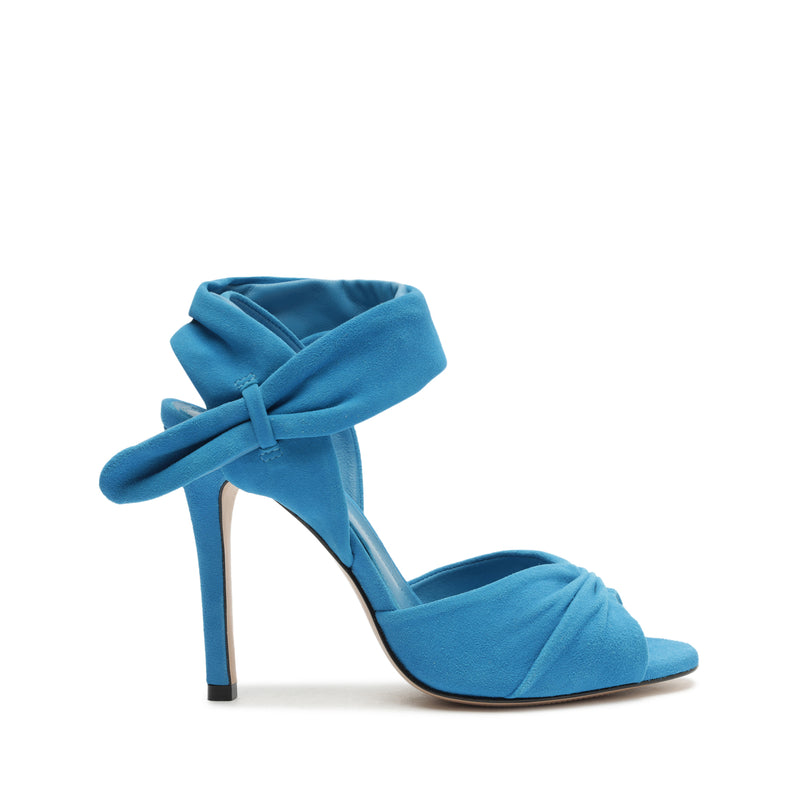 Adlyn Suede Sandal Sandals Open Stock 5 Citric Blue Suede - Schutz Shoes