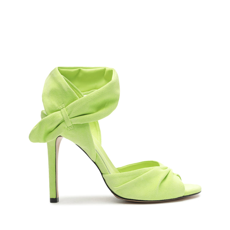 Adlyn Suede Sandal Sandals Open Stock 5 Fresh Lime Suede - Schutz Shoes