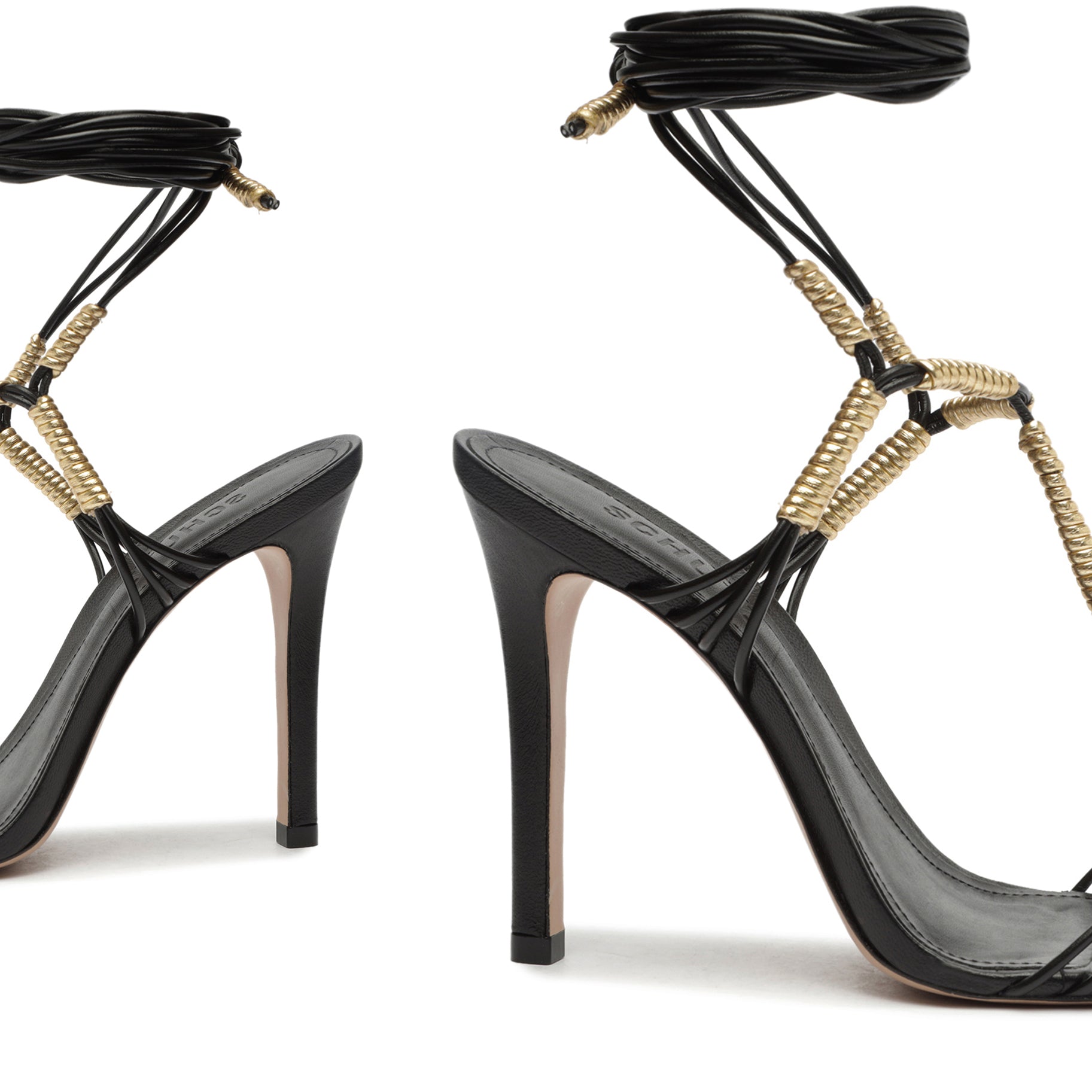 Amunet Patent Leather Sandal Sandals Open Stock    - Schutz Shoes