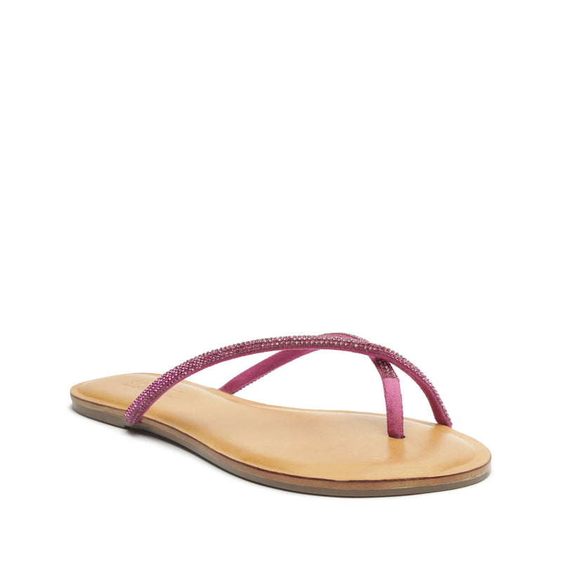 Alessandra Nubuck Sandal Flats Spring 23    - Schutz Shoes