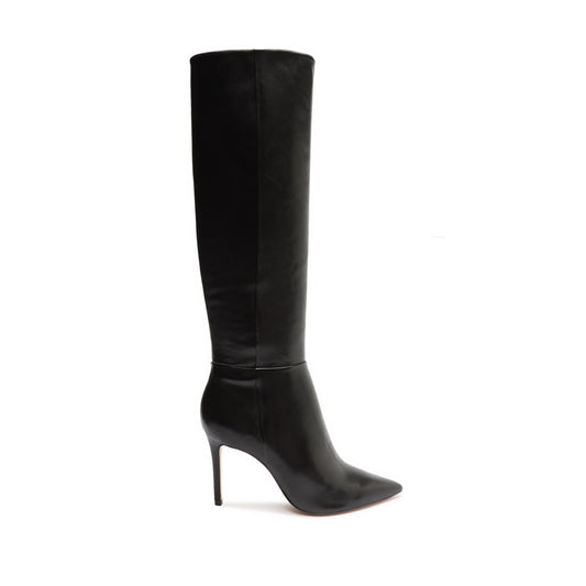 Magali Up Leather Boot Boots ESSENTIAL 5 Black Leather - Schutz Shoes