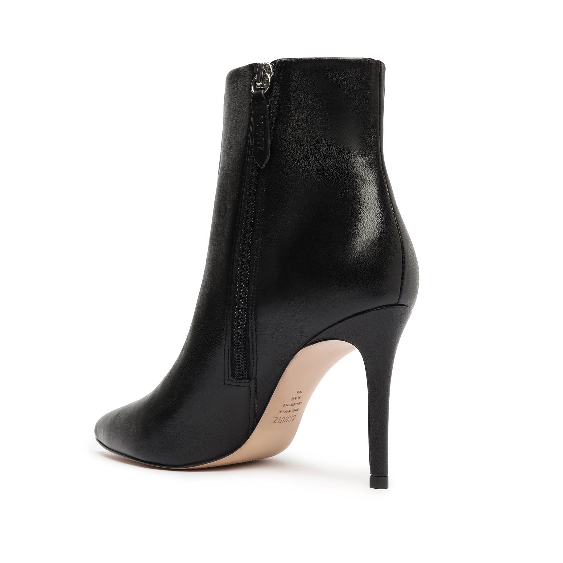 Magali Leather Bootie Booties ESSENTIAL    - Schutz Shoes