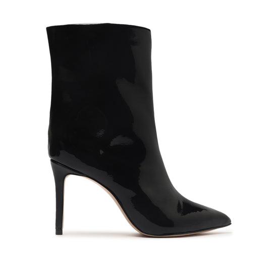 Maya Patent Leather Bootie Booties Fall 22 5 Black Patent Leather - Schutz Shoes