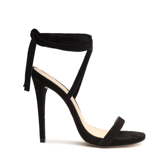 Cloe Suede Sandal Sandals OLD 5 Black Suede - Schutz Shoes