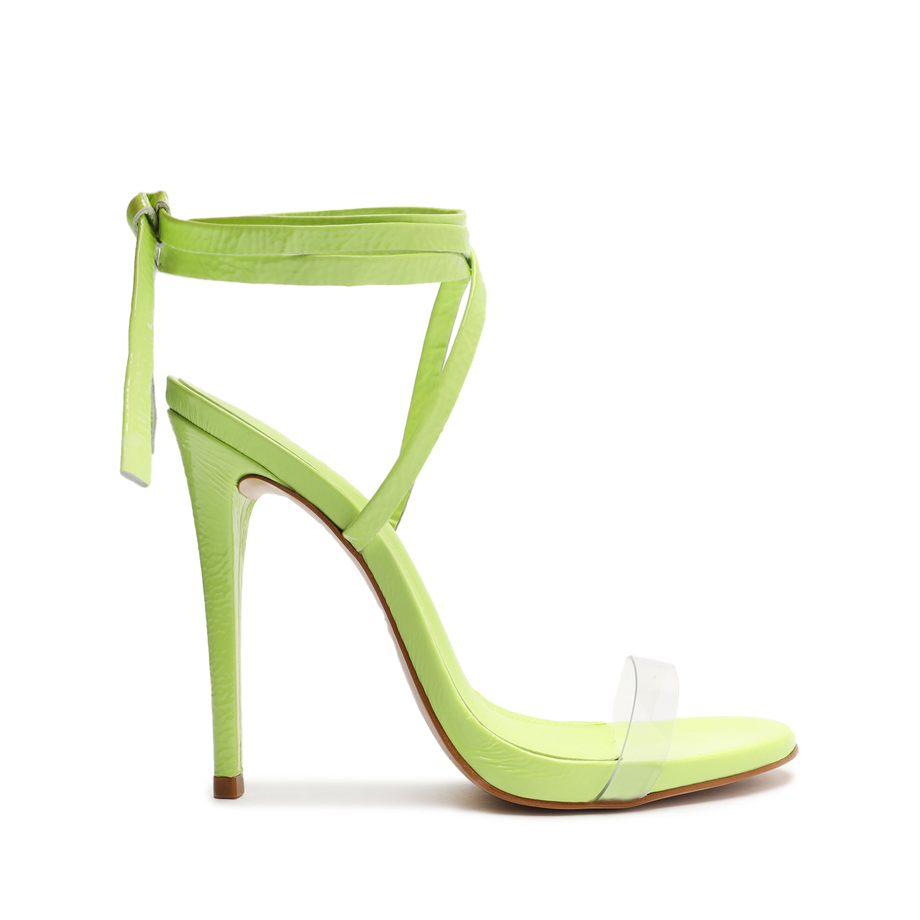 Cloe Vinyl Sandal Sandals OLD 5 Green Fresh Vinyl - Schutz Shoes