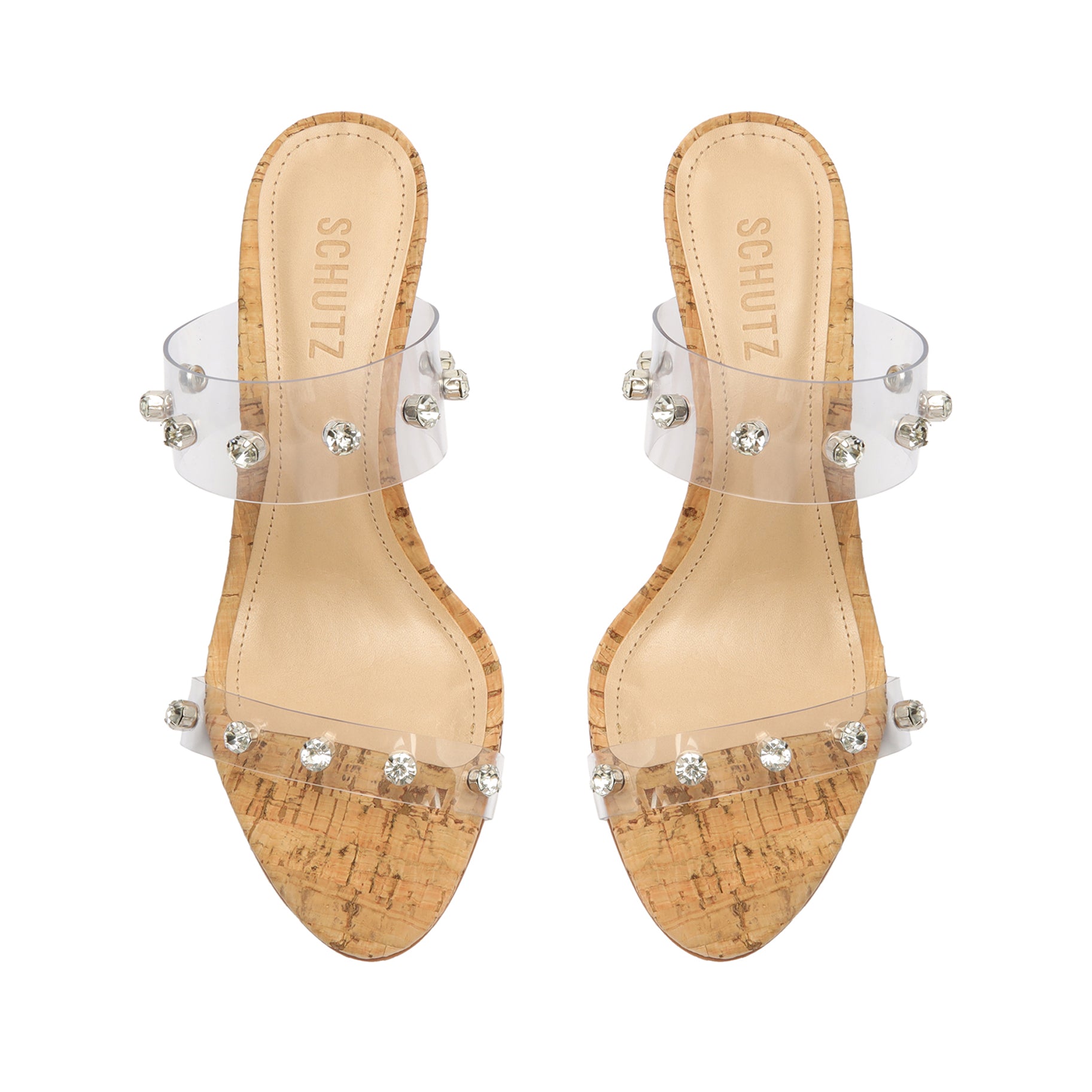 Ariella Cork Vinyl Sandal Sandals Sale    - Schutz Shoes