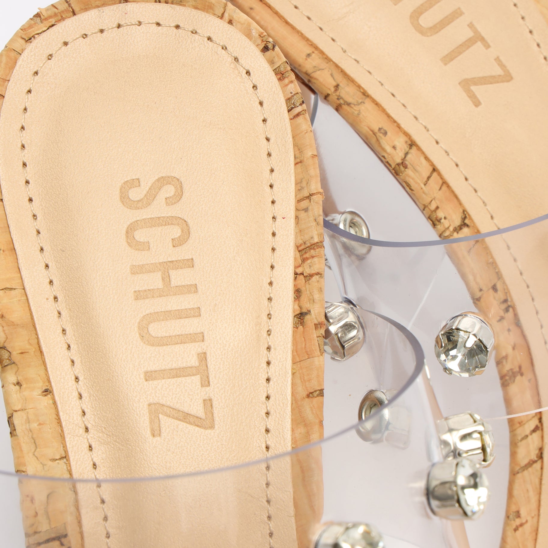 Ariella Cork Vinyl Sandal Sandals Sale    - Schutz Shoes