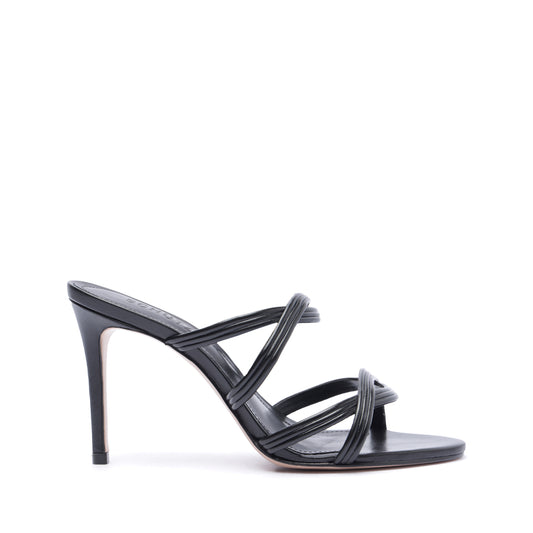 Brynn Casual Leather Sandal Sandals PRE FALL 23 5 Black Leather - Schutz Shoes