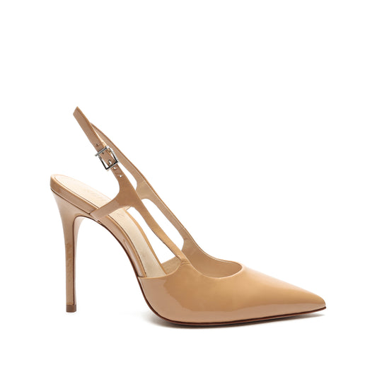 Boris Slingback Pump Pumps CO 5 Honey Beige Patent Synthetic - Schutz Shoes