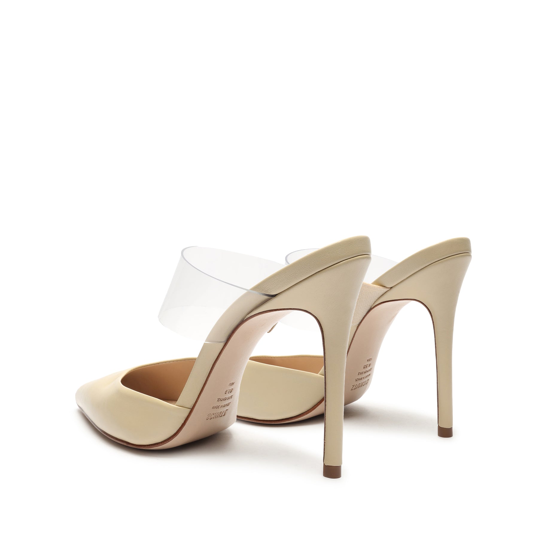 Sionne Vinyl & Leather Mule Mules Sale    - Schutz Shoes