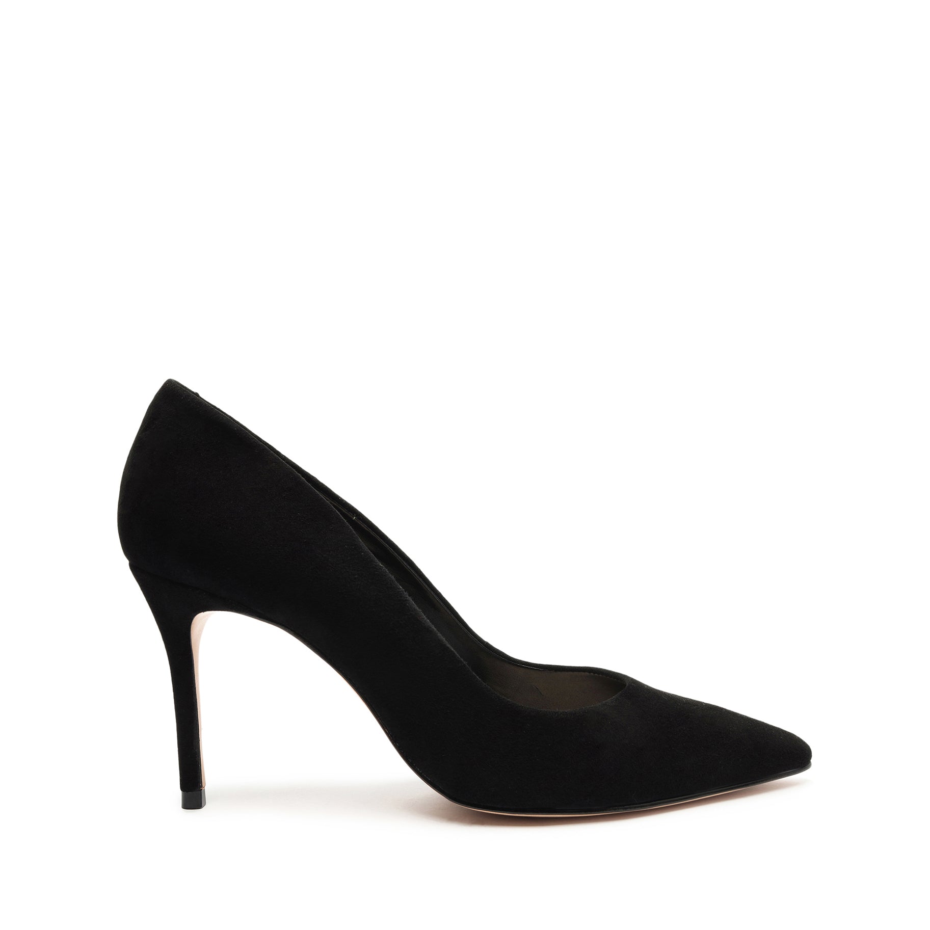 Lou Lo Pump Pumps SPRING 24 5 Black Suede - Schutz Shoes