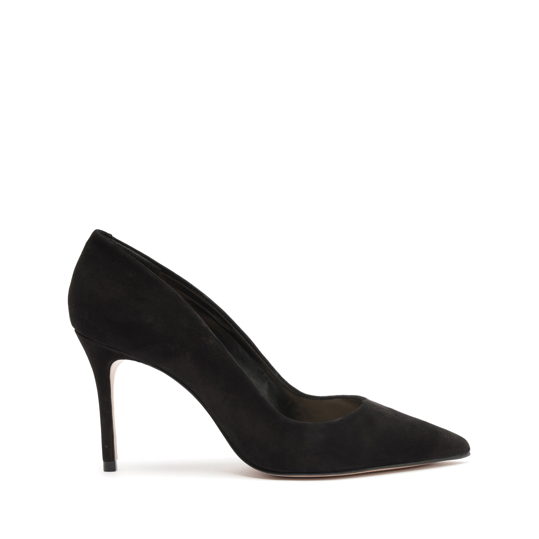 Lou Lo Nubuck Pump Pumps FALL 23 5 Black Nubuck - Schutz Shoes