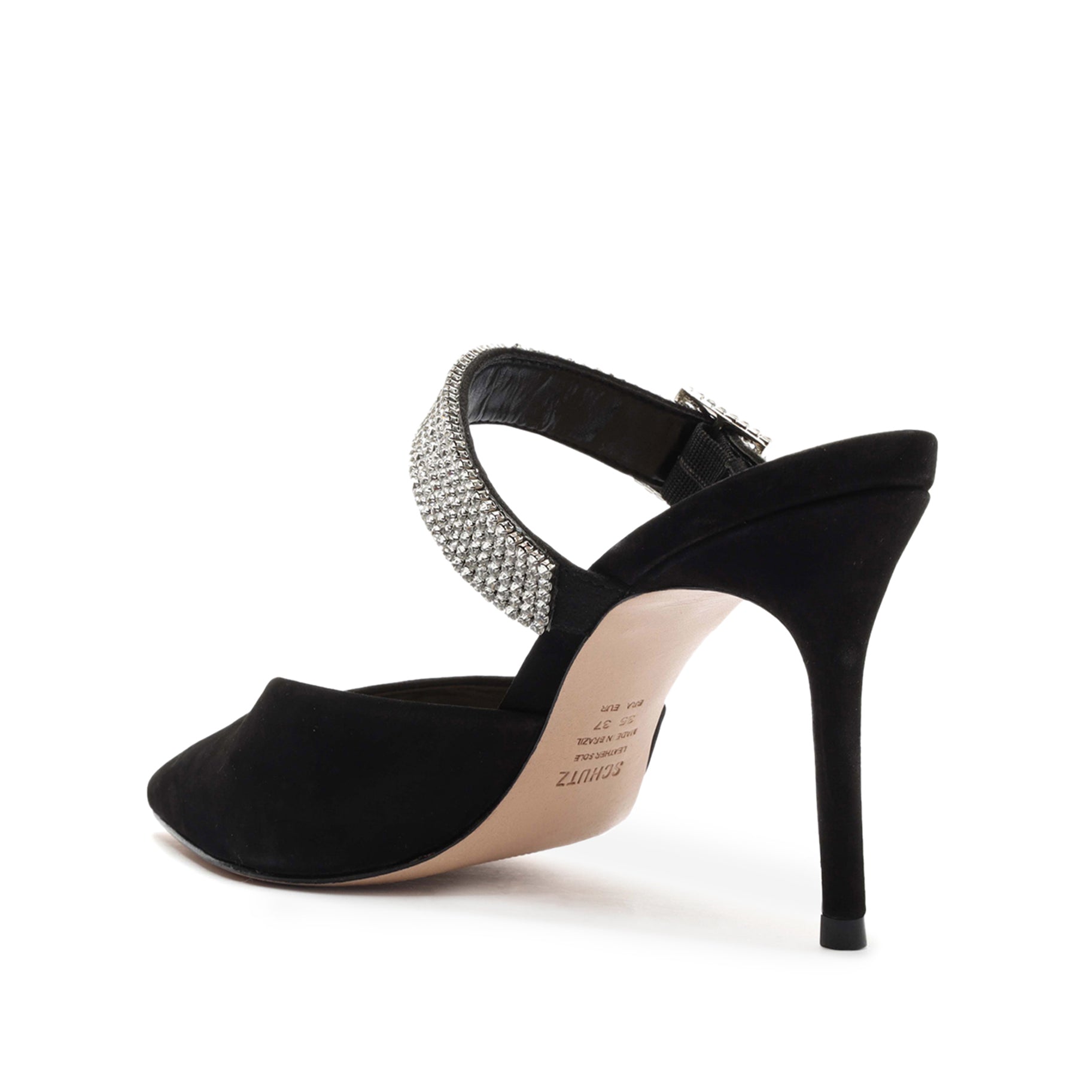 Tishara Nubuck & Rhinestones Pump Pumps Sale    - Schutz Shoes