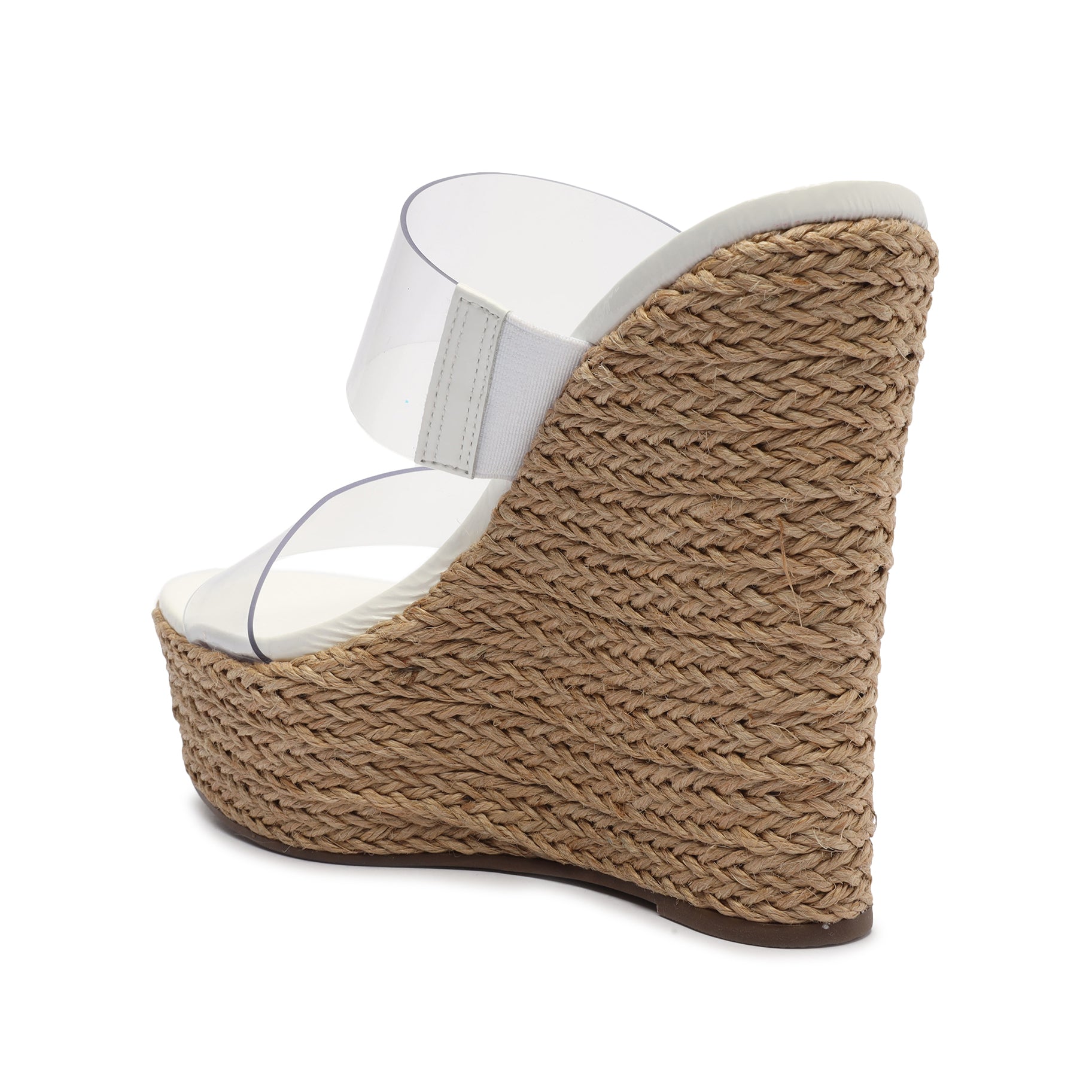 Arien Vinyl & Patent Leather Sandal Wedges Sale    - Schutz Shoes