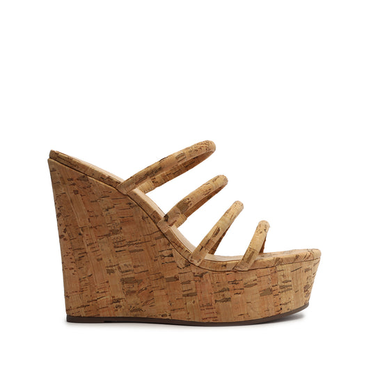 Cari Cork Sandal Sandals Spring 23 5 Cork Cork - Schutz Shoes