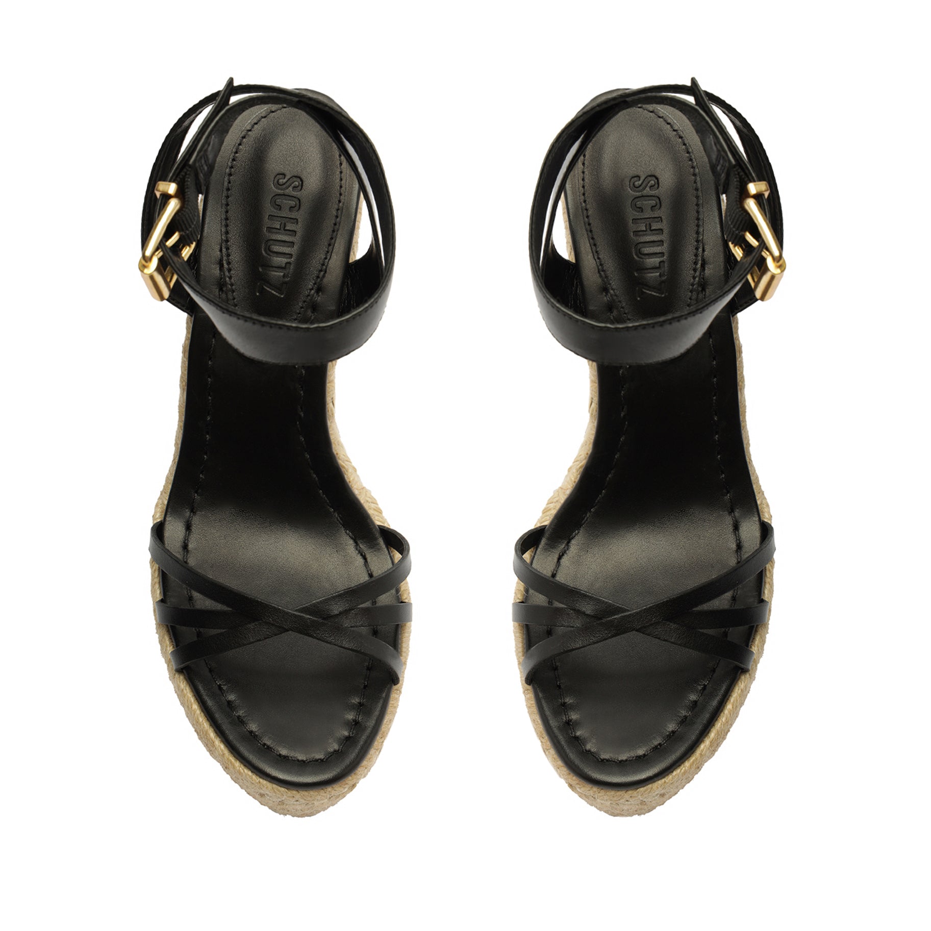 Alexandra Leather Sandal - Schutz Shoes