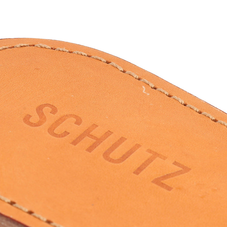 Jolie Nappa Leather Sandal Flats Sale    - Schutz Shoes