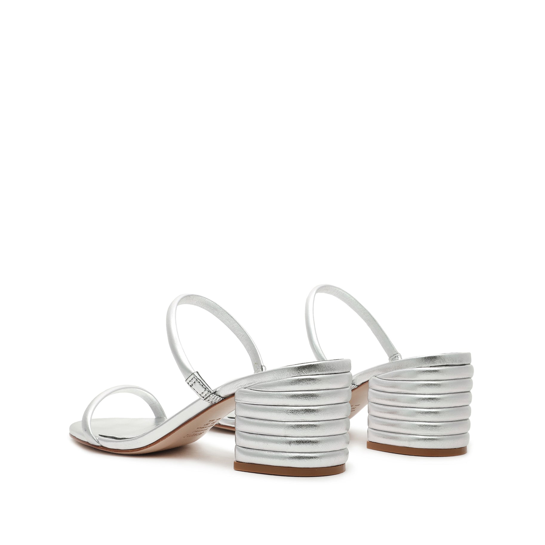 Kyra Metallic Leather Mule Mules Sale    - Schutz Shoes